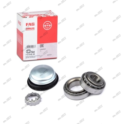 подшипник ступицы FAG(AUDI 100/80/A4/A6/VW CADDY 76-04)задний, 713 6102 40