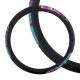 оплетка SKYWAY Glamour-2 M Черная экокожа 