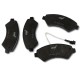 Колодки LYNX(CITROEN Jumper, FIAT Ducato, PEUGEOT Boxer 2.2D-3.0D 07>) дисковые передние, BD-2829