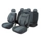 чехлы SKYWAY Protect2 на сиденья полиэстер11 пред.с бок. поддержк.спины (черн-сер)SWС21203/S01301048