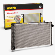 радиатор алюминиевый HOFER для а/м 2190, Datsun  MT, А/С HF 708 437