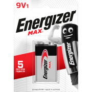 батарейка Energizer MAX 522/9V (крона) BP1 9v блистер 1 шт/уп.