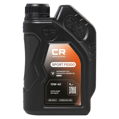 масло моторное Carville Racing SPORT FS300 10W-60 A3/B4, SN/CF (MB 229.3 Porsche A40) синт. 1л L1D00104