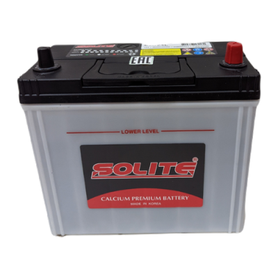 аккумулятор SOLITE ASIA 50 А/ч 470A ( 236х128х220 ) (конус узк.) 65B24R (JIS-65B24R)
