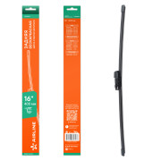 щетка с/о AIRLINE задняя бескаркас 400мм (16") для а/м Skoda Octavia III (12-), Rapid (12-) AWBM239