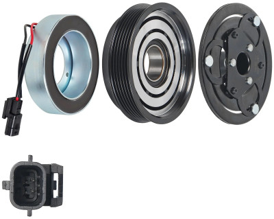 муфта эл/магн. компрессора кондиц. LUZAR для а/м Renault Fluence (10-)/Logan II (12-) 1.6i LMAC 0901