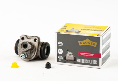 цилиндр KRONER рабочий тормозной задний для а/м RENAULT Logan (07-), Clio II (01-16) K000507