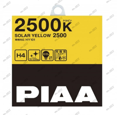 лампа PIAA BULB SOLAR YELLOW 2500K HY101-H4