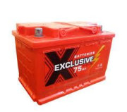 аккумулятор EXCLUSIVE 75 А/ч 600A обр. п. (278х175х190) Казахстан (ETN-575 012 062) 6CT75VL0