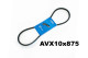 ремень TOYOPOWER клиновой AVX10x875 для а/м МОСКВИЧ,ГАЗель-33023,ГАЗель-32214