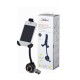 держатель для телефона AIRLINE в прикуриватель на длин. штанге с генездом и 2USB (Ш45-75мм, В108-135мм) AMS-F-04