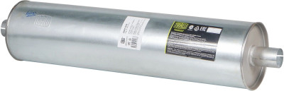 глушитель TRIALLI основной для а/м ГАЗ 3302 н/о ЕВРО 3 алюм.сталь (3302-1201010) EMM 0309