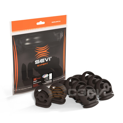 крепление глушителя СЭВИ для а/м 2121, 2123, 2131 ком-т 10 шт. в упак. 21213-1203073 серия ЭКСПЕРТ арт. 4108