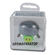 ароматизатор Angry Birds на дефлектор HELMET PIG 3D тутти-фрутти AB031
