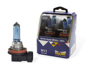 лампа МАЯК H11 12V 55W PGJ19-2 Active Super White +30% (ком-т 2шт.) арт. 72110ASW+30
