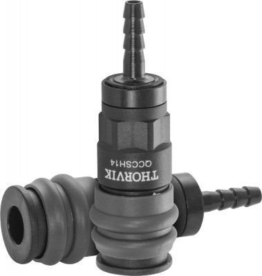 муфта БРС THORVIK европейского типа с установочной частью под шланг 6.3 мм арт.QCCSH14