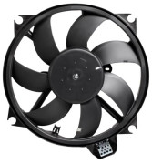 электровентилятор охлаждения LUZAR для а/м Renault Fluence (10-)/Megane III (08-) (с кожухом и резист.) (LFK 0914)