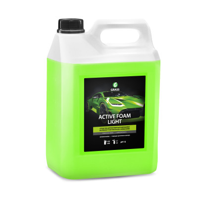 автошампунь GRASS для бесконтактной мойки "Active Foam Light" 5 кг арт. 132101