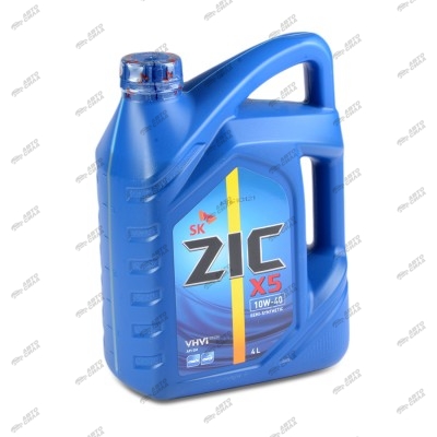 масло моторное ZIC X5 10W-40 4л п/синт.