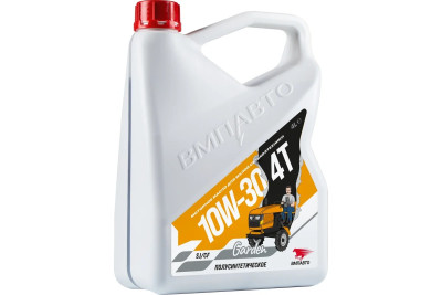 масло моторное ВМПАВТО 4T GARDEN 10W-30, SJ/CF п/синт. 4л 9282