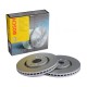 диск тормозной BOSCH(CITROEN BERLINGO +ESP/C5/C4/PEUGEOT 207 05>/307 05>)передние, 0 986 478 979