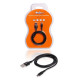 кабель USB AIRLINE microUSB нейлоновая оплётка ACH-M-23