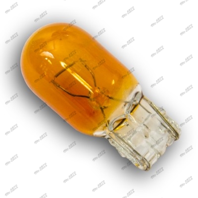 Лампа LYNX WY21WT20 12V21W W3x16D AMBER(желтая) безцокольная, повороты (фас. 10 шт.) L15521Y