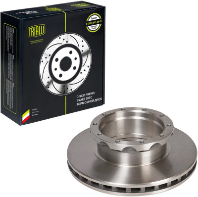 диск тормозной TRIALLI для а/м КАМАЗ 5490/Mercedes Axor (01-)/Actros (03-)/Atego (98-) перед./зад. DF 549