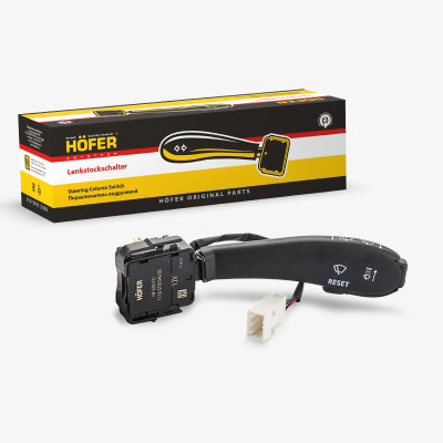 переключатель подрулевой HOFER для а/м ВАЗ 1118, 2170 (омывателя (круглый) с упр.БК HF 628 421