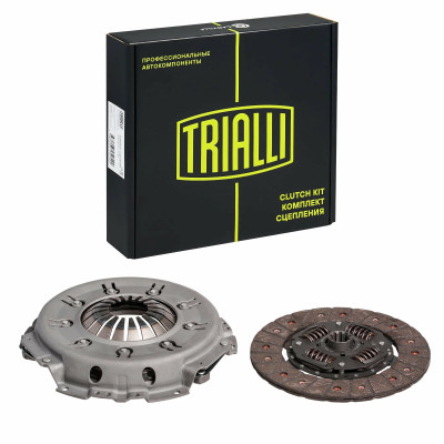 комплект сцепления TRIALLI УАЗ 3151/3160  (змз. 409, 4МТ) без подшипника FR 800