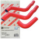 патрубок радиатора РОСТЕКО 2170 из 3-х шт. 2-х слойн. компл. в упак. СИЛИКОН красные арт. 20824