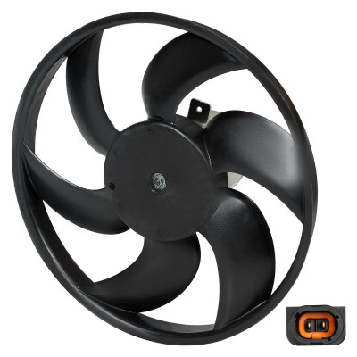 электровентилятор охлаждения LUZAR Largus (12-)/Logan (08-) LFc 0952