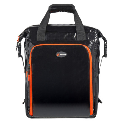 сумка-холодильник AIRLINE 19л рюкзак, ламиниров.покрытие, водонепр., черн. ADCB011