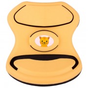 адаптер ремня безопасности детский SKYWAY пластик желтый с котенком S04004001