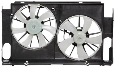 электровентилятор охлаждения LUZAR RAV 4 (13-) 2.0i, 2 вент, с кожухом LFK 1920