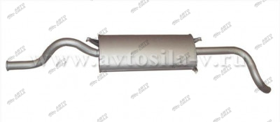 глушитель Ижора основной для а/м 2115 закатной  135884