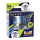 лампа МАЯК H4 12V 60/55W P43t ULTRA Super White +30% (ком-т 2шт.) арт. 82420SW+30
