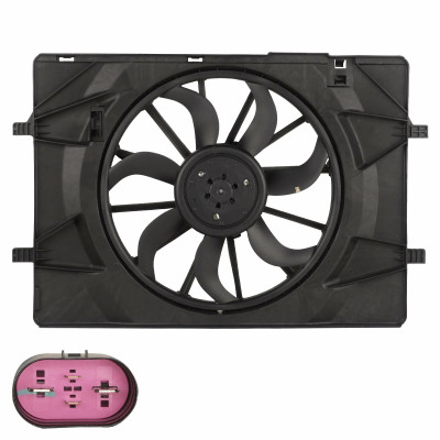 электровентилятор охлаждения LUZAR для а/м Haval Jolion (21-) 1.5T (150 л/с) 4WD (с кожухом) LFK 3021