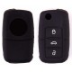чехол на ключ автомобильный SKYWAY силиконовый SKODA S05701075