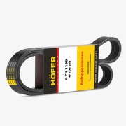 ремень HOFER поликлиновой 6PK1130 для а/м Renault Logan, LADA Largus 16 кл. б/ГУР, б/конд. HF 103 641