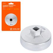 съемник масляного фильтра AIRLINE "Чашка" 75мм, 12 граней ATFC008