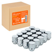 гайка колесная AIRLINE M12x1,5x29, конус, кл.21, закрытая, хром для а/м Hyundai/KIA ASCR003