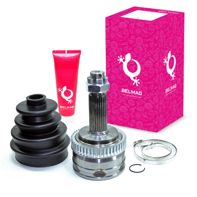 ШРУС БелМаг Hyundai Tucson I, Kia Sportage II 2.0i МT/2.0CRDi АT наружн. (ОЕМ 495001F200) BM.OCJ.040