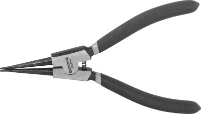 щипцы для стопорных колец THORVIK прямые "разжим" 180 мм, 10-40 мм с ПВХ рукоятками арт.ERSP180