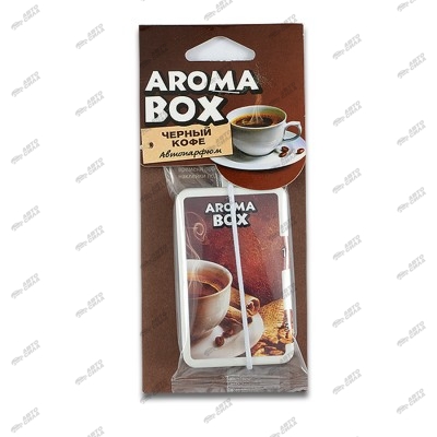 ароматизатор Aroma-box подвесной Черный кофе В-14 1578