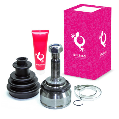 ШРУС БелМаг Renault Logan I, Sandero I, 1.6i (21х22 шлица) наружн. (ОЕМ 8201045819) BM.OCJ.008