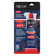 герметик AXIOM для формирования прокладок высокотемпературный красный  85г  AS181