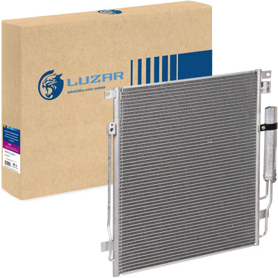 радиатор кондиционера (конденсер) LUZAR для а/м Mitsubishi L200 (15-)/Pajero Sport (15-) 2.4D/3.0D LRAC 11153