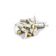 светодиод YADA T5-02 (1SMD) W1,2W Base:W2,0 х4,6d 12V белый панель приборов (902402)