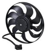 электровентилятор кондиционера LUZAR для а/м Skoda Octavia (96-)/VW Golf IV (96-) (без кожуха) (1 скор.) (LFAC 1804)